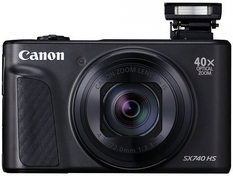 Фотоаппарат цифровой Canon PowerShot SX740HS черный 21.1Mpix 