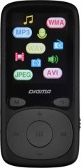 MP3 плеер на флеш карте Digma B3 8Gb черный 