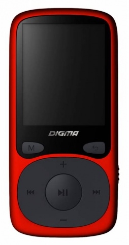MP3 плеер на флеш карте Digma B3 8Gb красный 