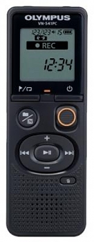 Диктофон Olympus VN-541PC + CS131 soft case 4Gb черный 