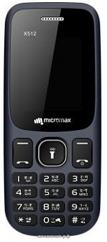 Мобильный телефон Micromax X512 32Mb синий 