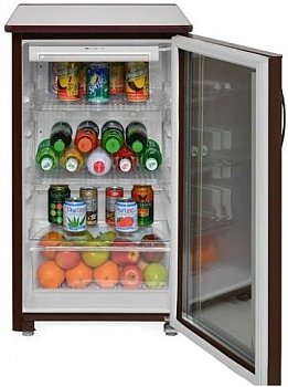 Холодильник-витрина Саратов 505-01 (КШ-120) коричневый 
