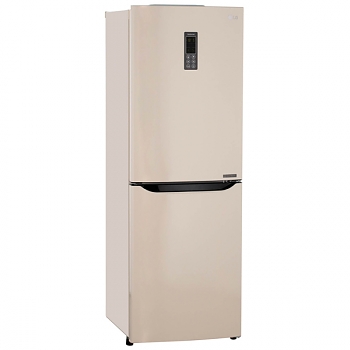 Холодильник LG GA-B379SYUL бежевый 