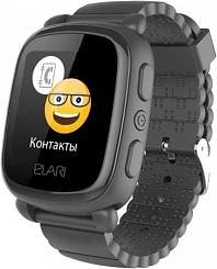 Смарт-часы Elari KidPhone 2 черный 