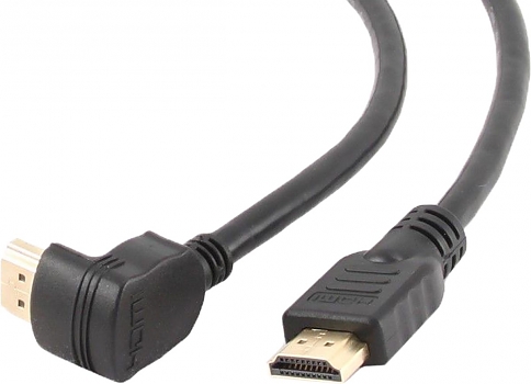 Кабель HDMI-HDMI v.1.4 2.0 м. угловой 