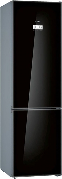 Холодильник Bosch KGN39LB31R черное стекло/серебристый металлик 