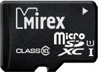 Флеш карта Mirex micro SDXC 64Gb class 10 