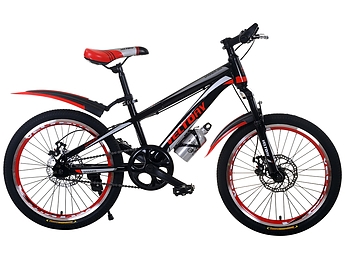 Велосипед Veltory (20-908D) черный/красный 