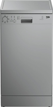 Посудомоечная машина Beko DFS05W13S серебристый 