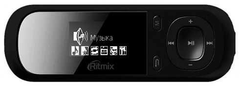 MP3 плеер на флеш карте Ritmix RF-3360 8Gb black 