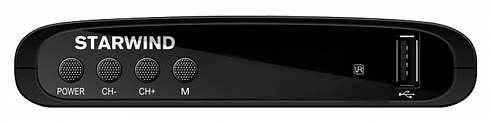 ТВ приставка StarWind CT-100 черный 