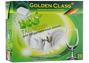 Таблетки Golden Glass для посудом. машин 20штх18г, 06552 