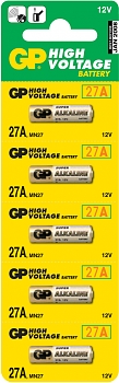 Батарейка GP Super Alkaline 27A MN27 BL5 