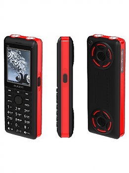 Мобильный телефон Maxvi P20 Black Red 