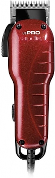 Машинка для стрижки Andis US-1 Pro Adjustable Blade Clipper красный 