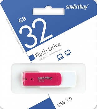 Флеш диск USB SmartBuy 32GB Diamond Pink 