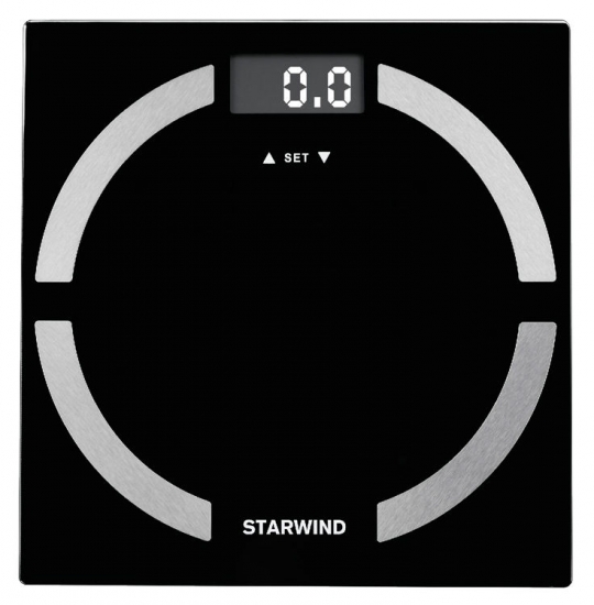 Весы напольные StarWind SSP6051 черный 