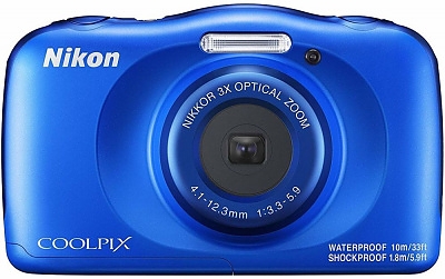 Фотоаппарат цифровой Nikon CoolPix W150 синий 13.2Mpix 