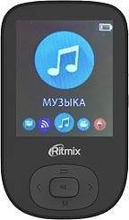 MP3 плеер на флеш карте Ritmix RF-5100BT 8Gb Black 