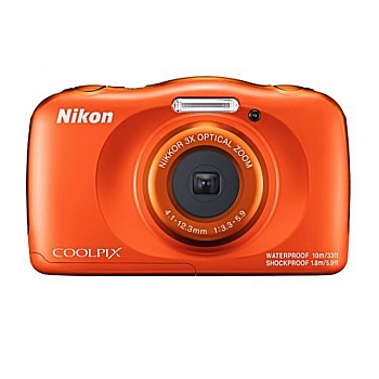 Фотоаппарат цифровой Nikon CoolPix W150 оранжевый 13.2Mpix 