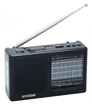 Радиоприемник Hyundai H-PSR140 Black 