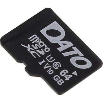 Флеш карта Dato micro SDHC 64Gb Class 10 DTTF064GUIC10 