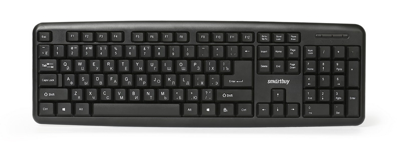 Клавиатура SmartBuy ONE 112 USB Black 