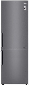 Холодильник LG GA-B459BLCL графит темный 