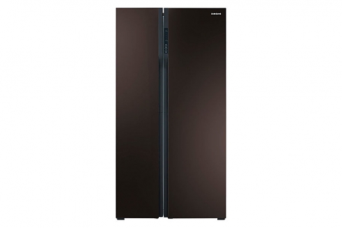Холодильник Side-by-Side Samsung RS552NRUA9M винное стекло 