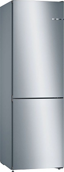 Холодильник Bosch KGN36NL21R серебристый (двухкамерный) 