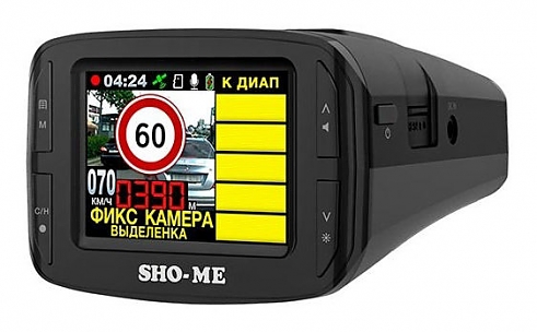 Видеорегистратор SHO-ME Combo №3 iCatch +радар+GPS+Глонасс 