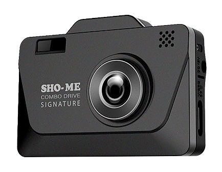 Видеорегистратор SHO-ME Combo Drive Signature +радар+G-сенсор, GPS, сигнатурный 