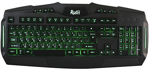 Клавиатура SmartBuy RUSH 311 USB  черная Savage, SBK-311G-K 