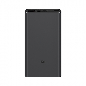 Аккумулятор внешний Xiaomi Mi Power Bank 3 PLM13ZM Li-Pol 10000mAh черный 