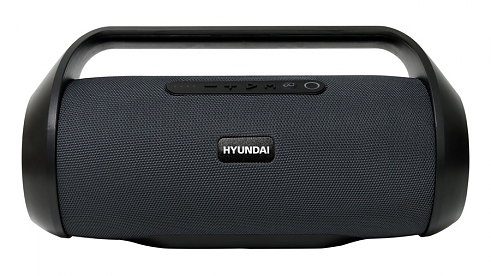 Портативная акустика Hyundai H-PAC420 серый/черный 50W 