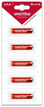 Батарейка SmartBuy LR03 (AAA) BL5 