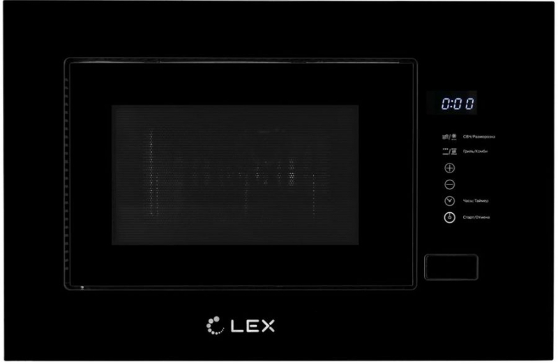 Встраиваемая микроволновая печь Lex Bimo 20.01 черный 