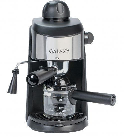 Кофеварка Galaxy GL 0753 900Вт, эспрессо, капучинатор 
