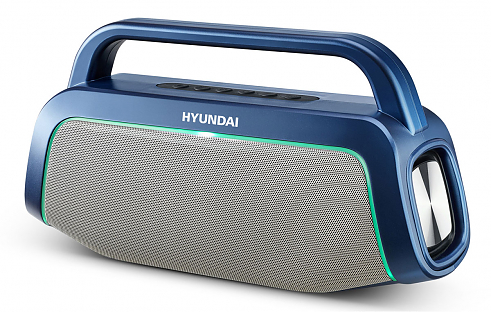 Портативная акустика Hyundai H-PAC580 синий 