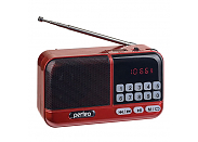 Радиоприемник Perfeo Aspen красный FM/MP3 