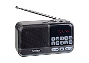 Радиоприемник Perfeo Aspen серый FM/MP3 