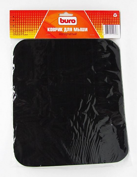 Коврик для мыши Buro BU-CLOTH черный 