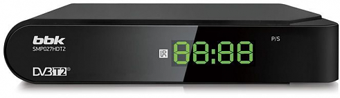 ТВ приставка BBK SMP027HDT2 черный 
