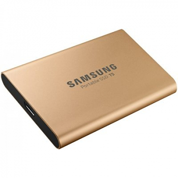 SSD диск Samsung T5 500GB gold 