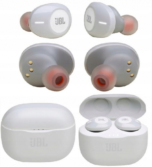 Bluetooth гарнитура JBL T125Bt TWS White 