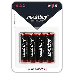 Батарейка SmartBuy R6 BL4 