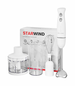 Блендер StarWind SBP2232 500Вт белый/серый 