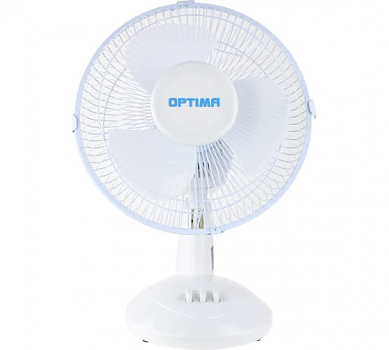 Вентилятор настольный Optima ODF-25W белый 